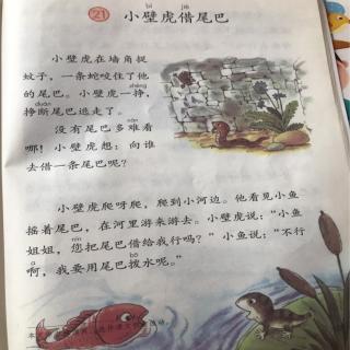 21课 - 小壁虎借尾巴