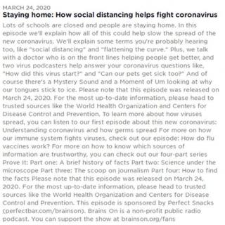 Staying home_ How social distancing helps fight coronavirus
