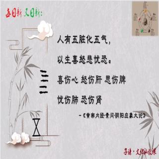 日有所诵-8《黄帝内经6》