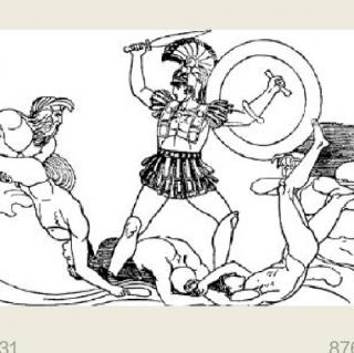 希腊神话|阿喀琉斯和河神斯卡曼德洛斯之战