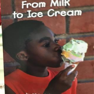 from milk to ice cream