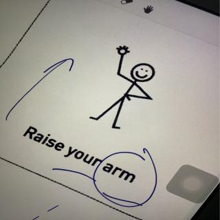 raise your arm