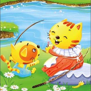 阳光幼儿园第130期晚间故事《小猫钓鱼》