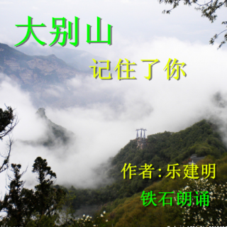 《大别山记住了你》作者:乐建明 ；铁石朗诵