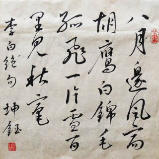 166观放白鹰二首其一