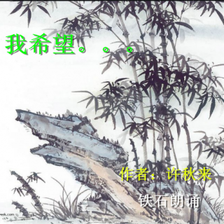 《我希望......》作者：许秋来；铁石朗诵