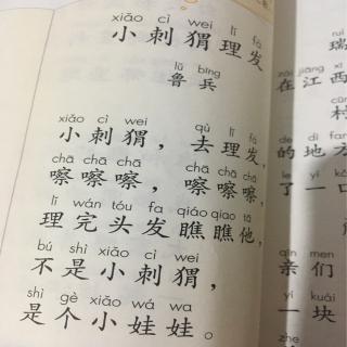 小刺猬理发