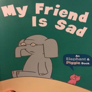 My friend is sad