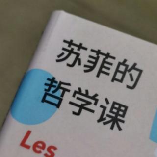 苏菲的哲学课（第二十五章）