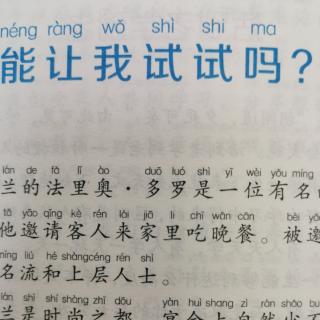 《能让我试试吗？》