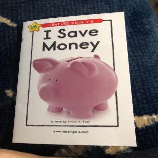 I save money