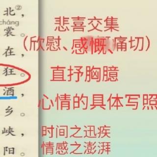 《闻官军收河南河北》语音辅导