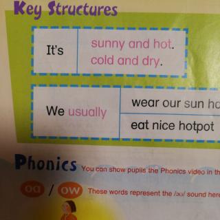 Structure &Phonics~2B~U7