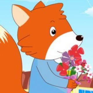 小狐狸送花
