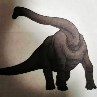 侏罗纪的巨大恐龙