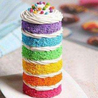 彩虹🌈蛋糕🍰