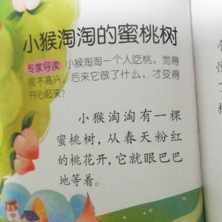 小猴淘淘的密桃树