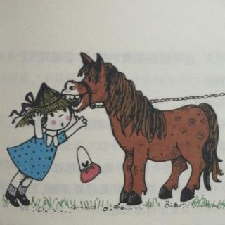 我和小姐姐克拉拉——吃草帽的小马