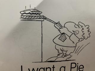 I want a pie  王海妍