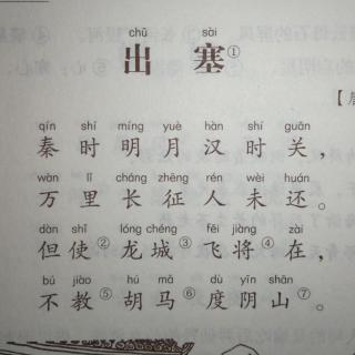 出塞（其一）——唐●王昌龄