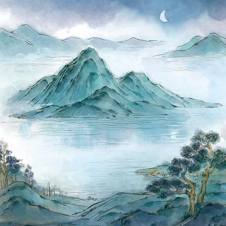 《望洞庭》(唐) 刘禹锡