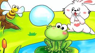 《爱吹泡泡的青蛙》