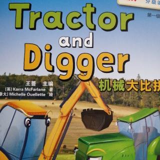 Tractor and digger