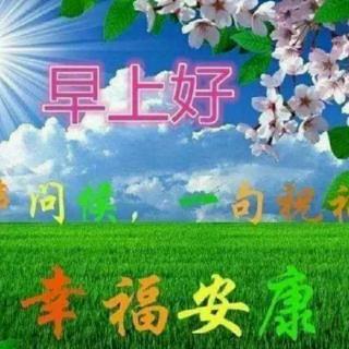 龙儿早安问候，用声音和你在一起！