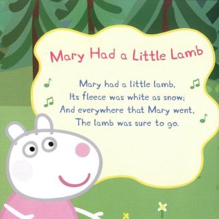 08 Mary Had a Little Lamb