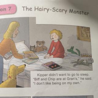 The hairy-scary monster