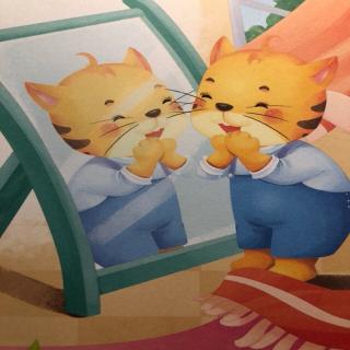 大地幼儿园🍓第19个睡前故事《小猫🐱照镜子》