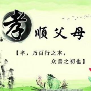 孝养父母（身，心，志，慧）