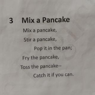 Mix a pancake点点