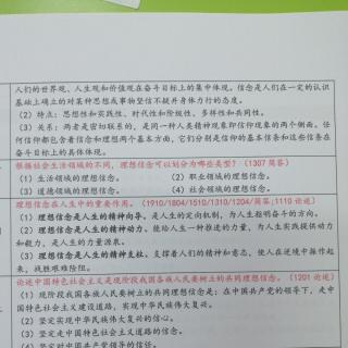 13-根据社会生活领域的不同，理想信念可以划分为哪些类型？