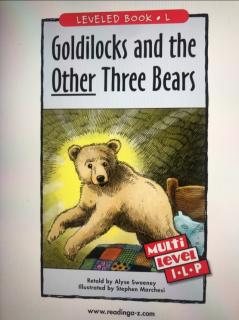 Goldilocks and the Other Three Bears