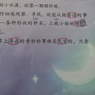 陶陶读课文：22我们奇妙的世界