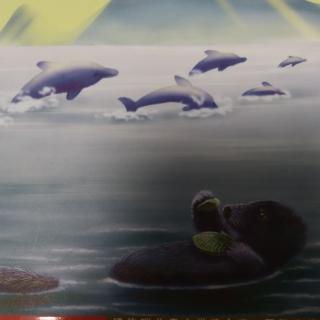 蓝色的海豚岛-引起冲突的白鲈鱼