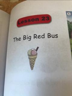 The big red bus