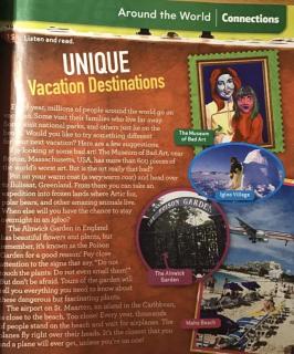 Unique vacation destinations(2)
