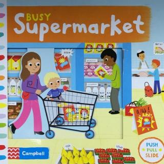 《Busy supermarket》