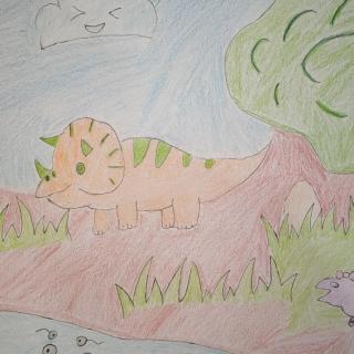 恐龙绘本系列之《善良的三角龙》（小鸣妈妈试读）
