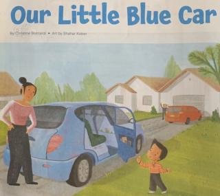 Our Little Blue Car