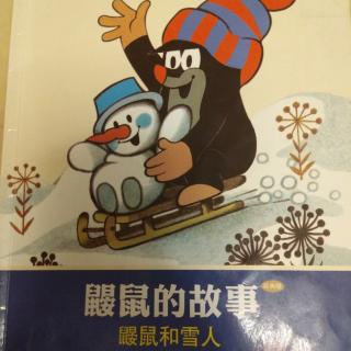 文化路幼儿园大一班孙博莹第157期《鼹鼠和雪人⛄️》