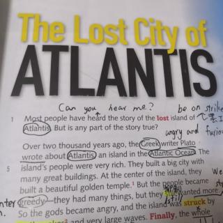 The Lost City of ATLANTIS