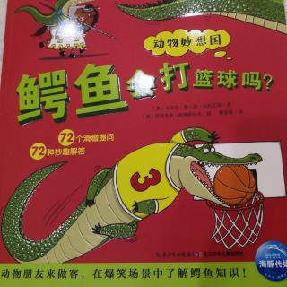依巍亲子故事3《鳄鱼🐊会打篮球吗》