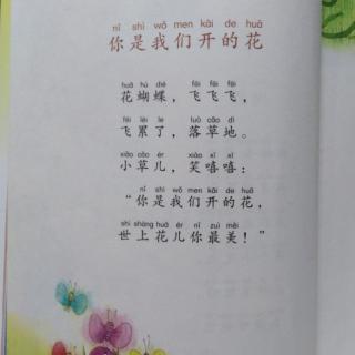 《你是我们开的花》