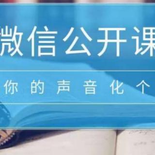 文枫老师微信公开课录音20200615