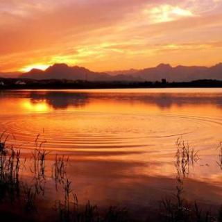 青龙湖的黄昏