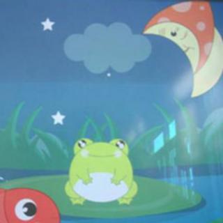 爱心故事——青蛙跳到月亮上