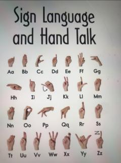 Sign Language and Hand Talk👈🏻